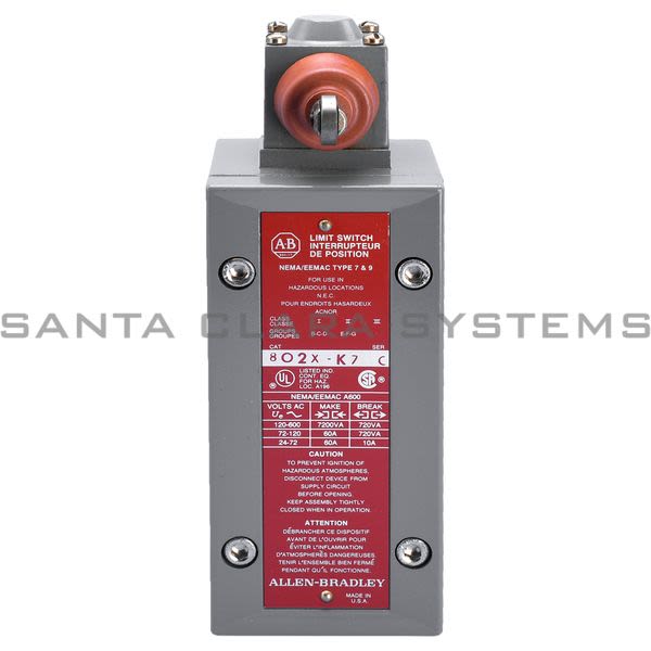 Allen Bradley 802X-K7 Limit Switch Product Image
