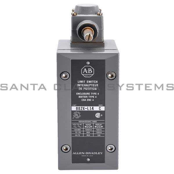 Allen Bradley 802X-L14 Limit Switch Product Image