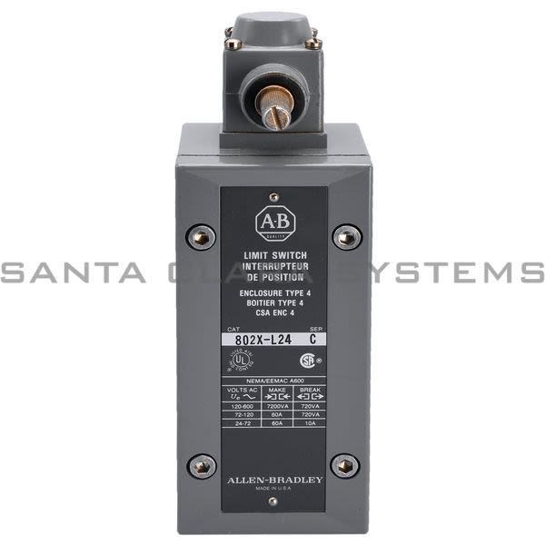 Allen Bradley 802X-L24 Limit Switch Product Image