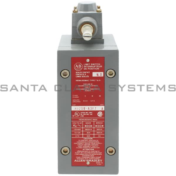 Allen Bradley 802XR-A3F7 Limit Switch Product Image