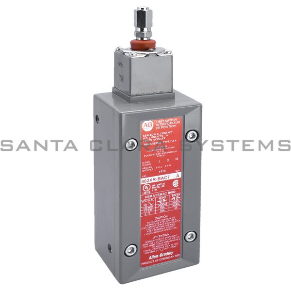 Allen Bradley 802XR-BAC7 Limit Switch Product Image