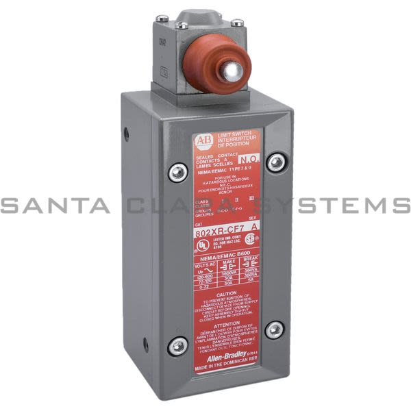 Allen Bradley 802XR-CF7 Limit Switch Product Image