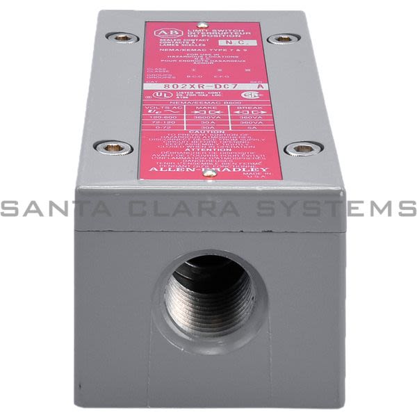 Allen Bradley 802XR-DC7 Limit Switch Product Image