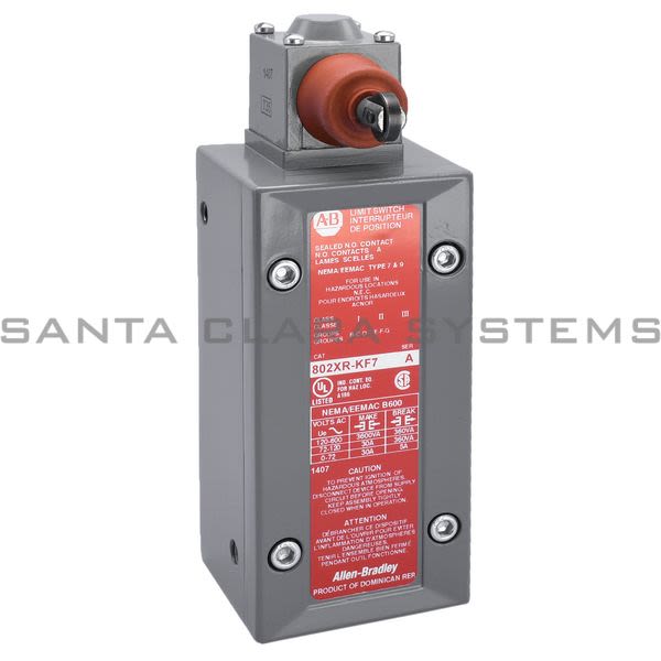 Allen Bradley 802XR-KF7 Limit Switch Product Image