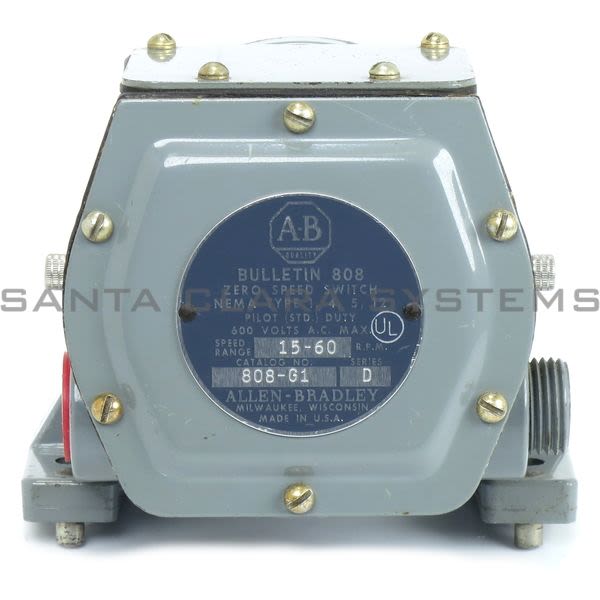 Allen Bradley 808-G1 Speed Switch Product Image