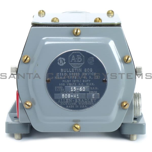 Allen Bradley 808-H1 Speed Switch Product Image