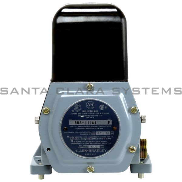 Allen Bradley 808-J1LA1 Speed Switch Product Image
