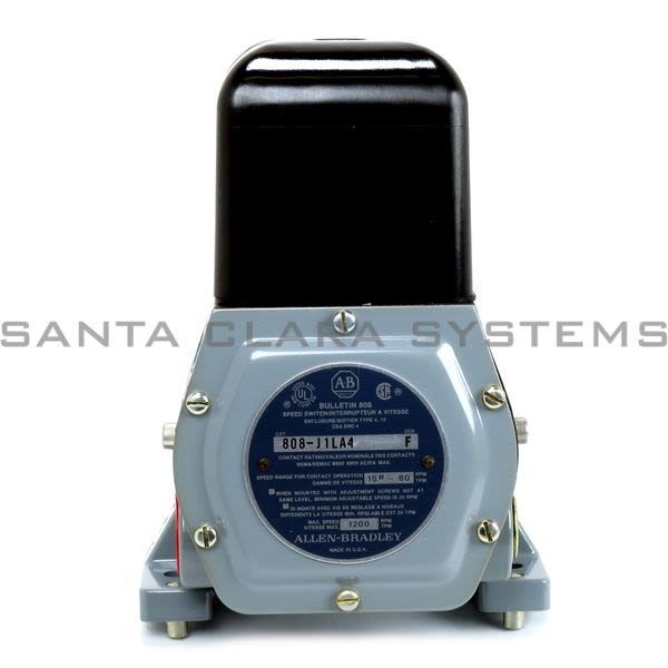 Allen Bradley 808-J1LA4 Speed Switch Product Image