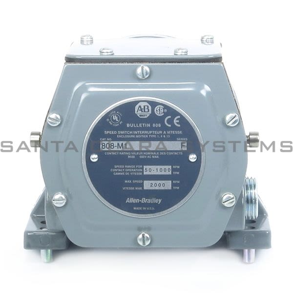 Allen Bradley 808-M1 Speed Switch Product Image