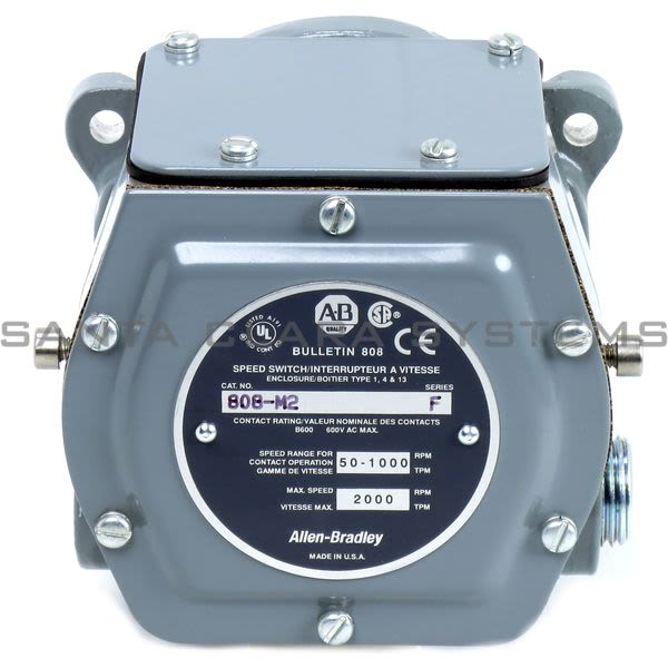 Allen Bradley 808-M2 Speed Switch Product Image