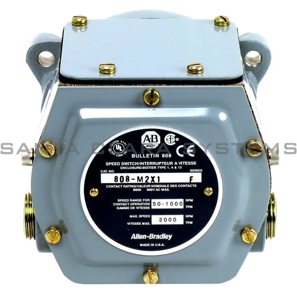 Allen Bradley 808-M2X1 Speed Switch Product Image