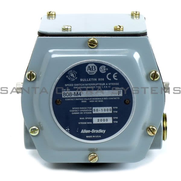 Allen Bradley 808-M4 Speed Switch Product Image