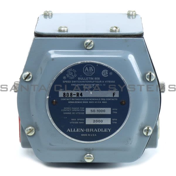 Allen Bradley 808-R4 Speed Switch Product Image