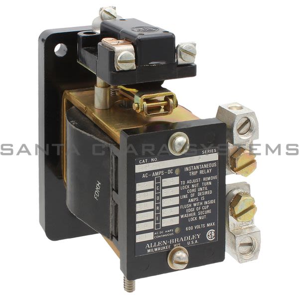 Allen Bradley 809-A02E Instantaneous Trip Current Relay Product Image