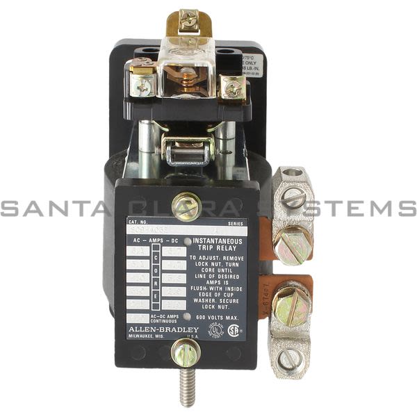 Allen Bradley 809-A03E Instantaneous Trip Current Relay Product Image