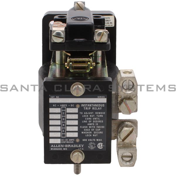 Allen Bradley 809-A09E Trip Current Relay Product Image