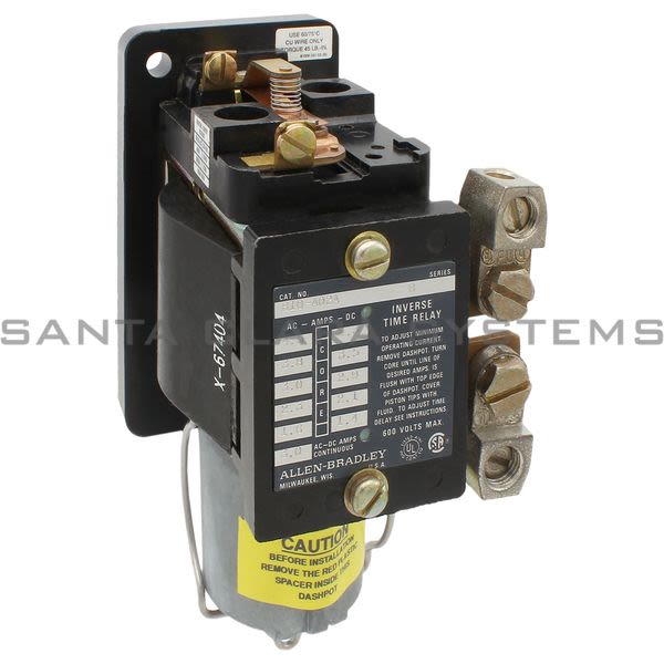Allen Bradley 810-A02A Inverse Time Current Relay Product Image