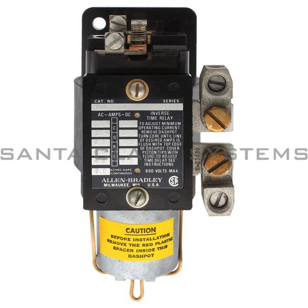 Allen Bradley 810-A05AR Inverse Time Relay Product Image
