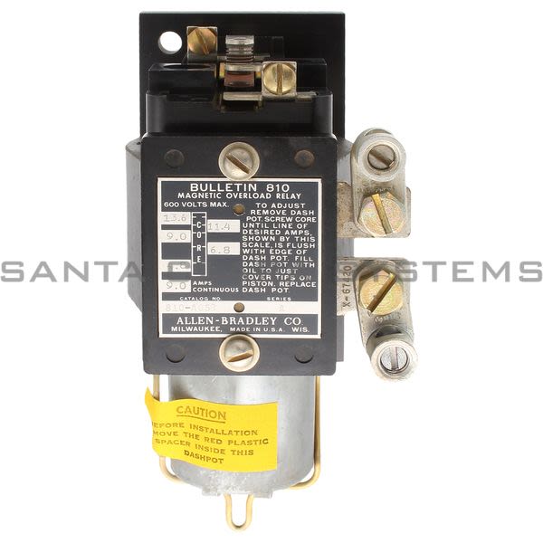 Allen Bradley 810-A05B Time Current Relay Product Image