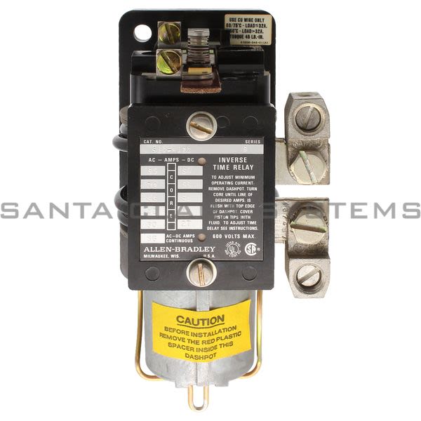 Allen Bradley 810-A12C Inverse Time Relay Product Image