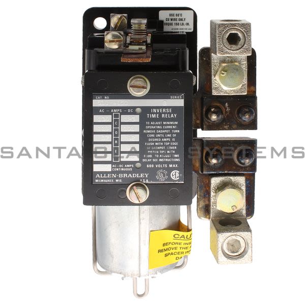 Allen Bradley 810-A15C Magnetic Overload Relay Open Type 87amps N.C. Hand Reset Product Image