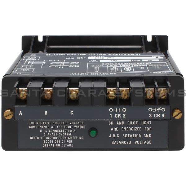 Allen Bradley 813S-VOH Line Voltage Monitor Product Image