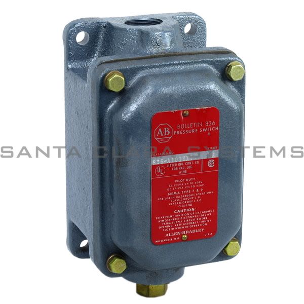 Allen Bradley 836-A101EX1 Pressure Switch Product Image