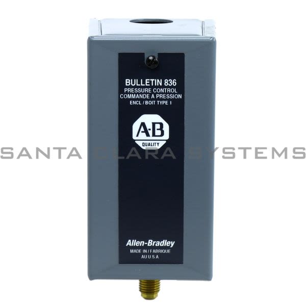 Allen Bradley 836-A1A Pressure Control Product Image