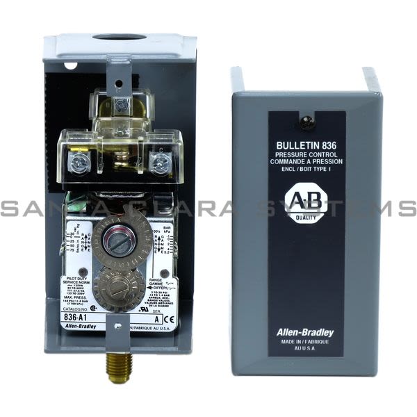 Allen Bradley 836-A1A Pressure Control Product Image