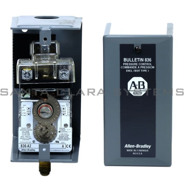 Allen Bradley 836-A2A Pressure Control Assembly Product Image