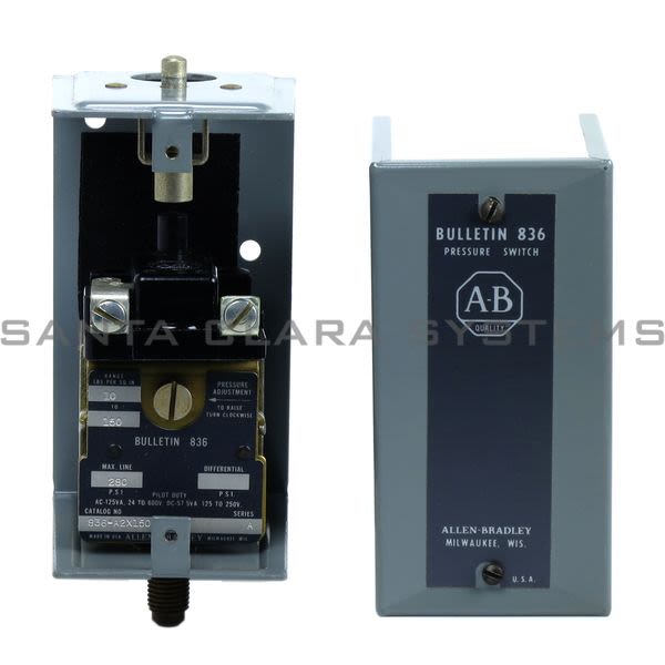 Allen Bradley 836-A2AX150 Pressure Control Product Image