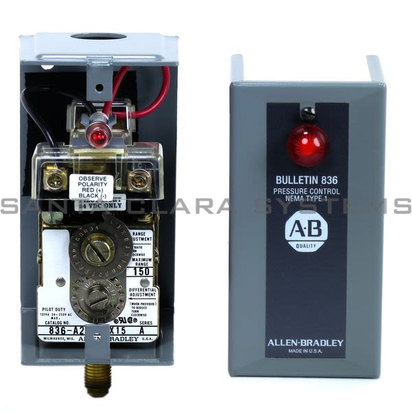 Allen Bradley 836-A2AX171X15 Pressure Control Product Image