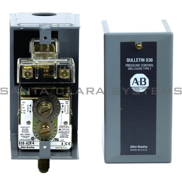 Allen Bradley 836-A2X4 Pressure Control Enclosure Product Image