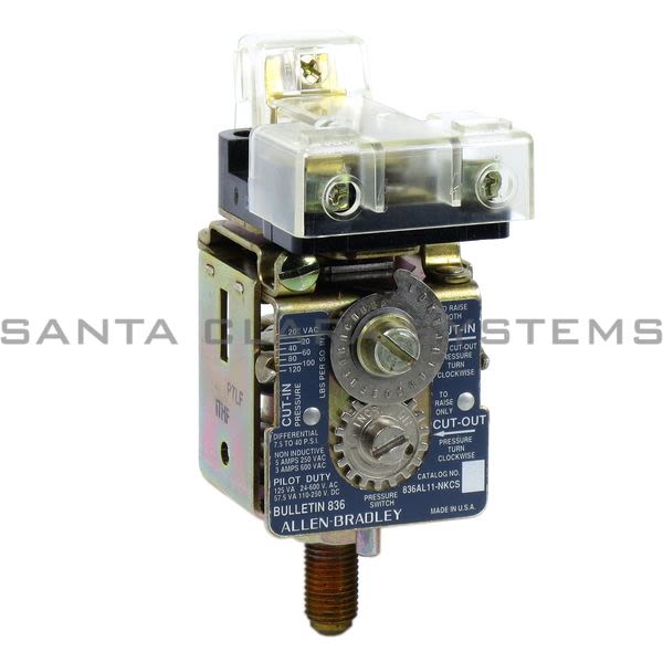 Allen Bradley 836-AL11-NKCS Pressure Control Device Product Image
