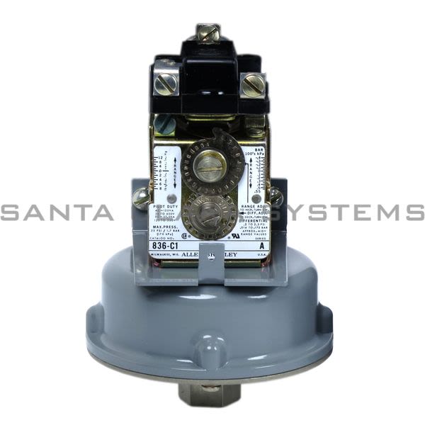 Allen Bradley 836-C1 Pressure Control Product Image