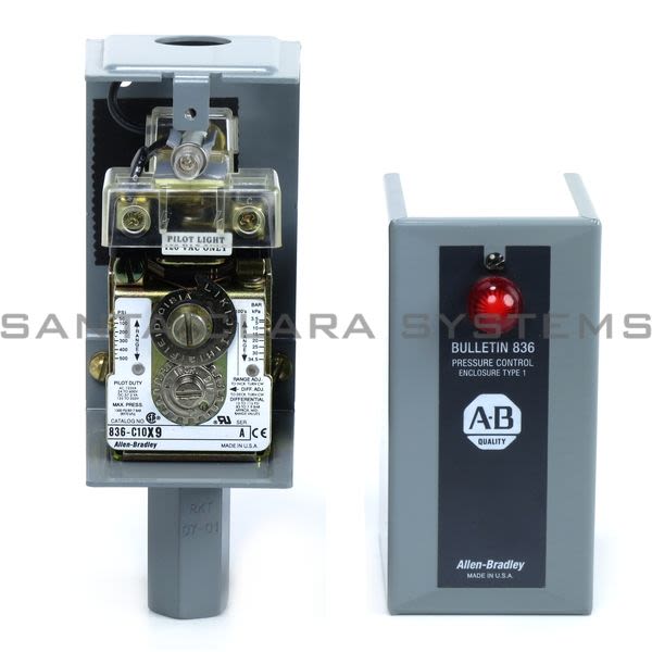 Allen Bradley 836-C10AX9 Pressure Control Product Image