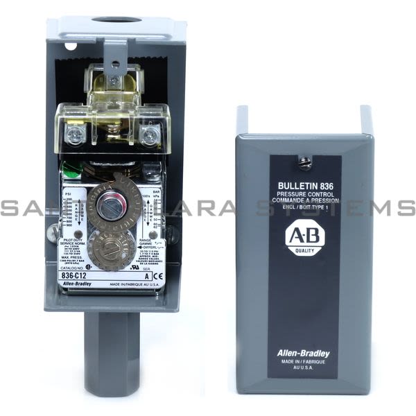 Allen Bradley 836-C12A Pressure Switch Product Image