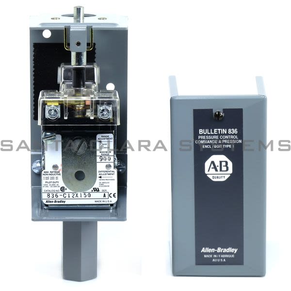 Allen Bradley 836-C12AX150 Pressure Control Product Image