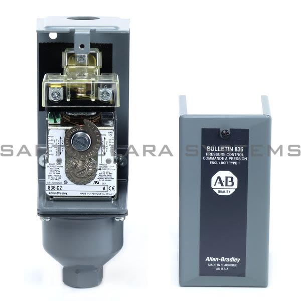 Allen Bradley 836-C2A Pressure Control Switch Product Image