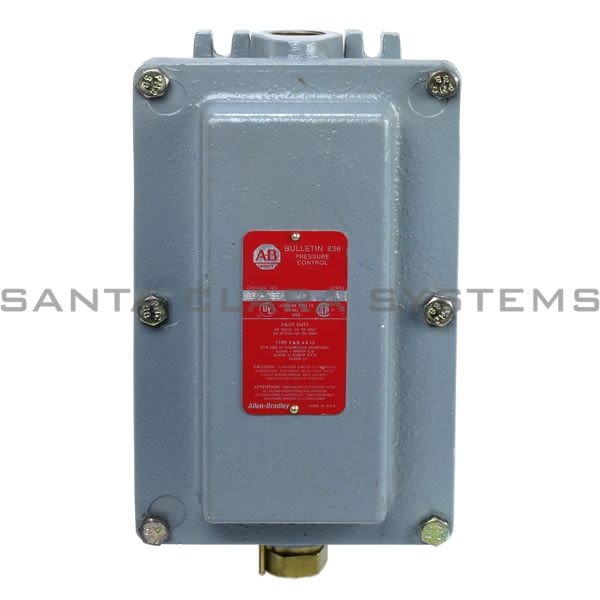 Allen Bradley 836-C3E Pressure Control Assembly Product Image