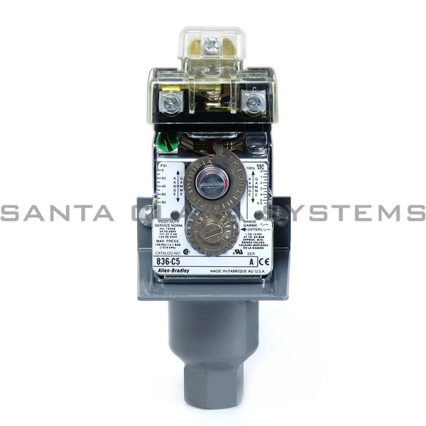 Allen Bradley 836-C5 Pressure Control Product Image