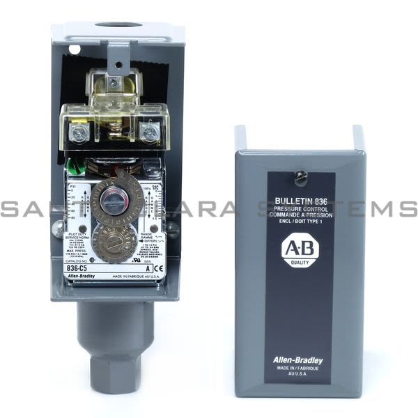 Allen Bradley 836-C5A Pressure Control Product Image
