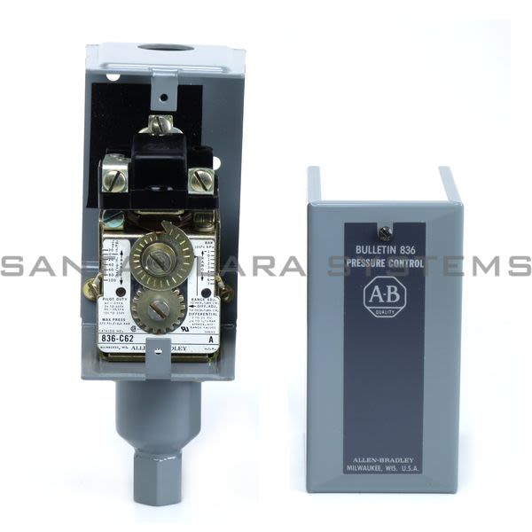 Allen Bradley 836-C62A Pressure Control Product Image