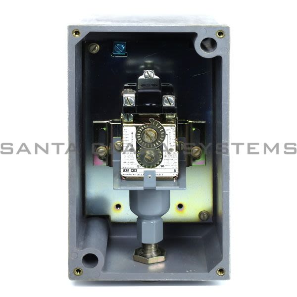 Allen Bradley 836-C63S Pressure Switch Product Image