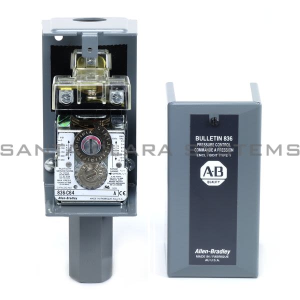 Allen Bradley 836-C64A Pressure Control Product Image