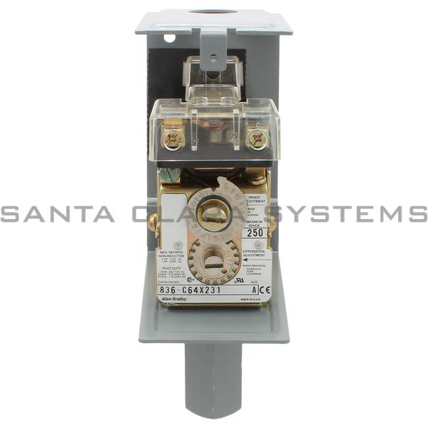 Allen Bradley 836-C64AX231 Pressure Control Product Image