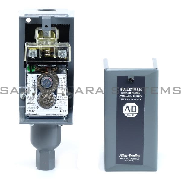 Allen Bradley 836-C6A Pressure Switch Product Image