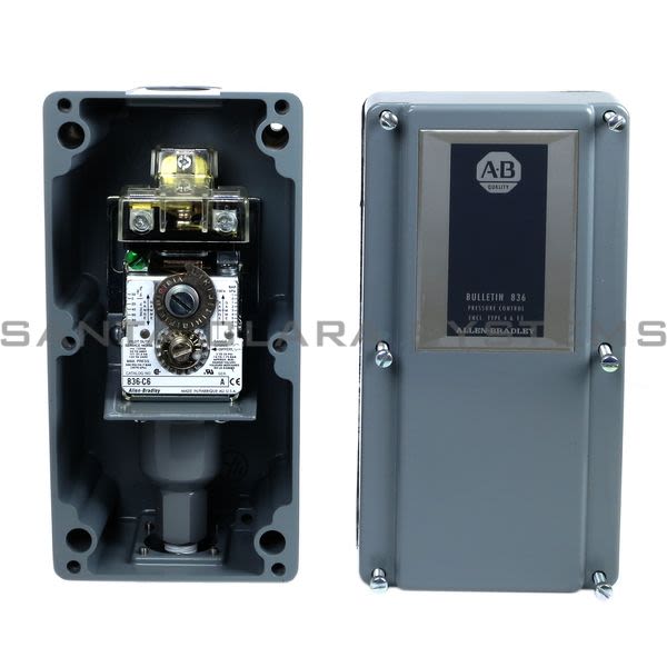 Allen Bradley 836-C6J Pressure Switch Product Image