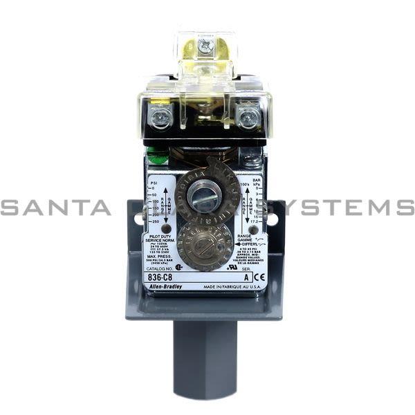 Allen Bradley 836-C8 Pressure Switch Product Image