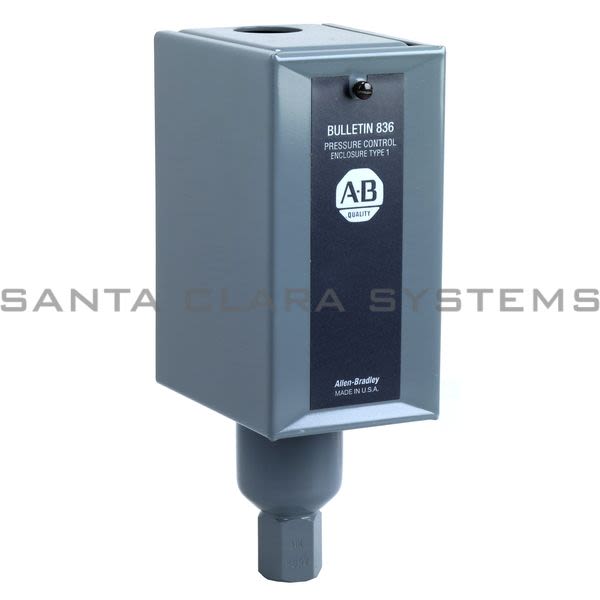 Allen Bradley 836-NX4 Pressure Control 10-140PSI Adj. Diff 2 psi & 300psi Product Image